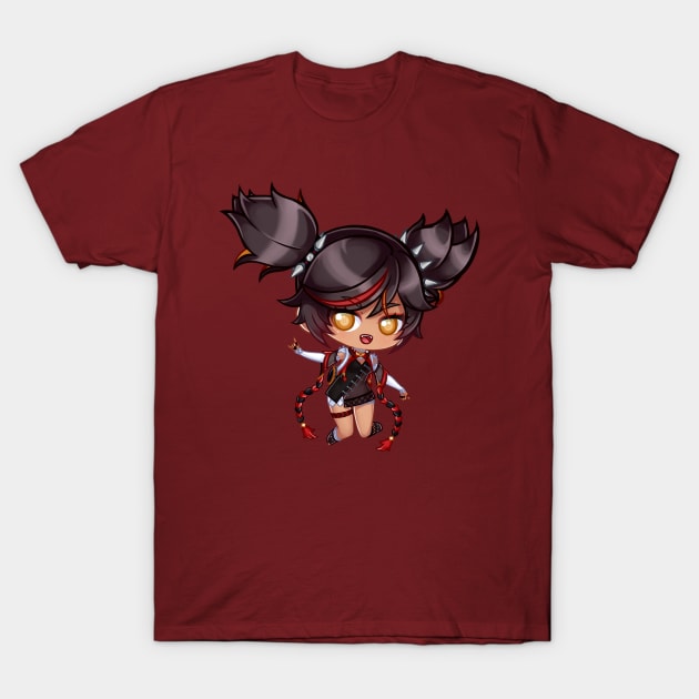 Xinyan chibi T-Shirt by HellaKumii